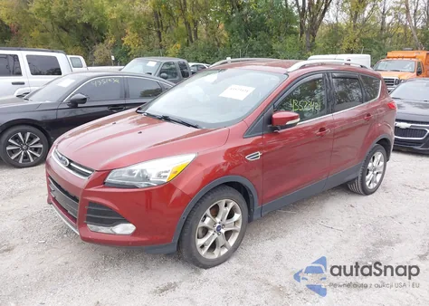 2014 Ford Escape Titanium из США, поврежденный, VIN 1FMCU0JX7EUB76360
